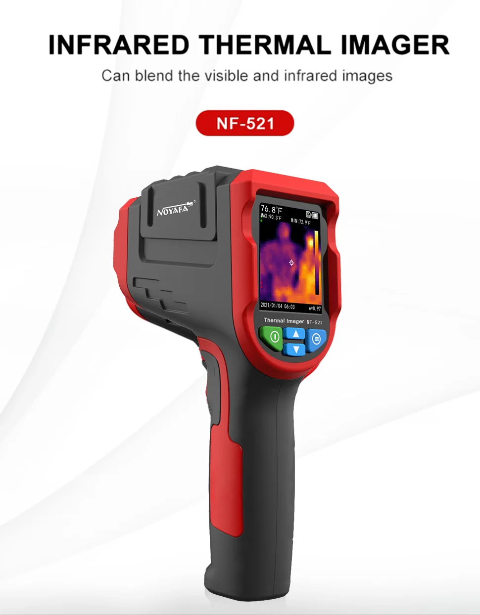 Nf 521 Thermal Imaging Camera - NF-521 자동 온도 산업용 적외선 열화상