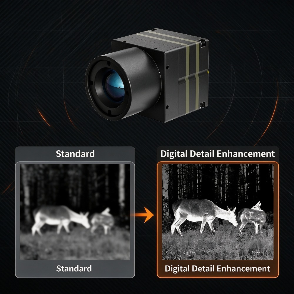 Thermal Module 640X512 Core - 640x512 비냉각식 적외선 열화상 카메라 코어