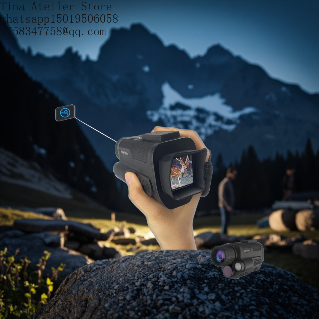 Z9001 열화상 스코프 열화상 단안경 40MP 8배  - Thermal Scope Night Vision Monocular 리뷰 및 가격