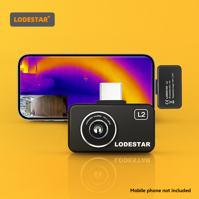안드로이드 폰용 LODESTAR L2 모바일 열화상 카 - Nf 521 Thermal Imaging Camera 리뷰 및 가격