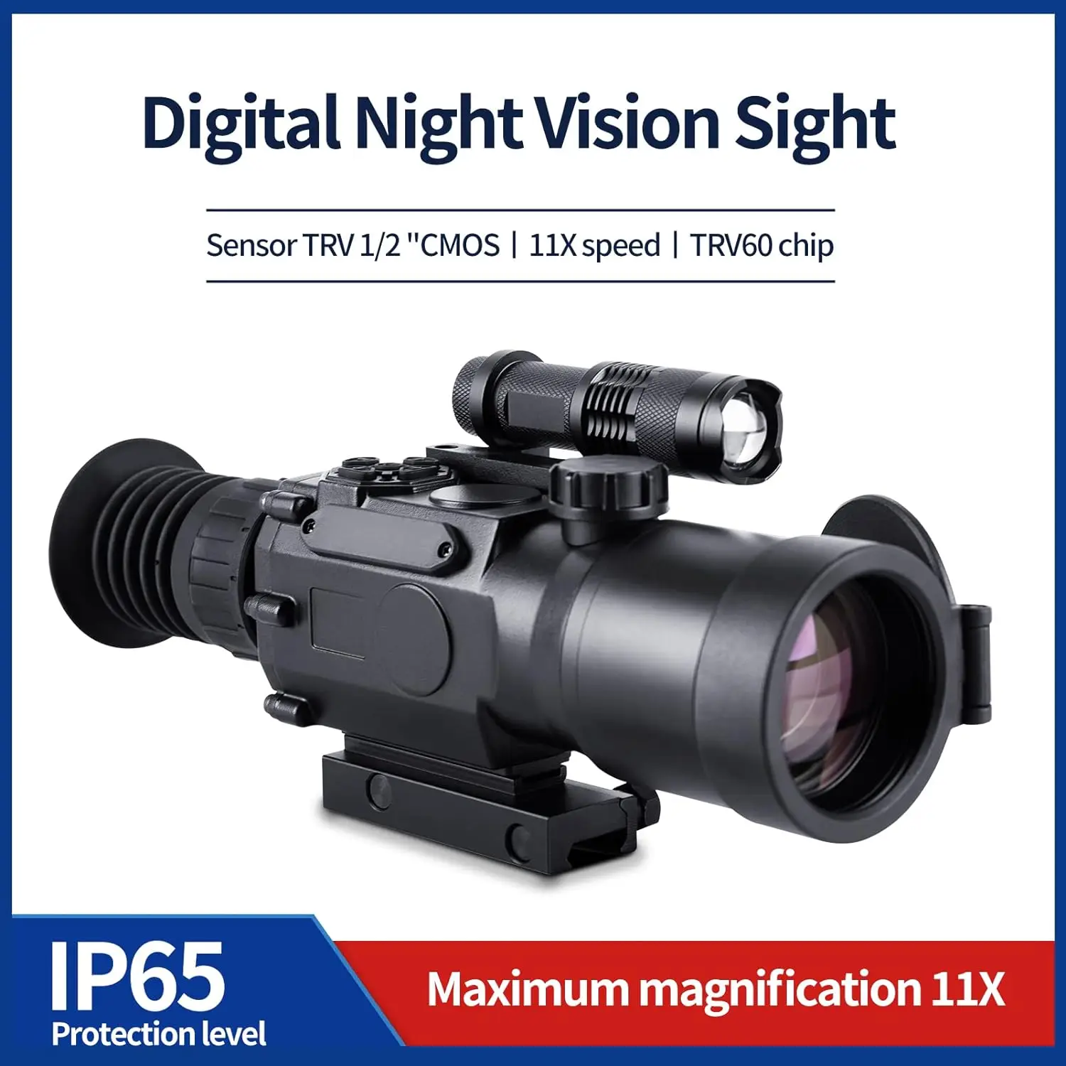중국산 1920*1080 디지털 주야간 투시경 장거리  - Thermal Scope Night Vision Monocular 리뷰 및 가격